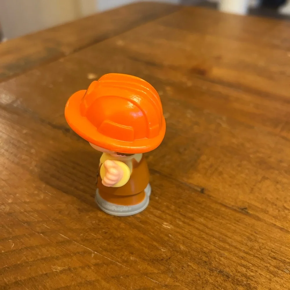 Fisher Price Little People construction worker as is